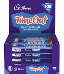 Cadbury Timeout Chocolate Wafer Box