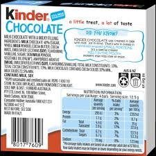 Kinder Chocolate Bar