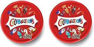 Celebrations 600g Tin 2-Pack