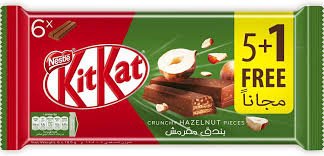 KitKat Hazelnut 5+1 Pack