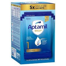 Aptamil Gold+ Stage 1 Infant Formula 5-Pack