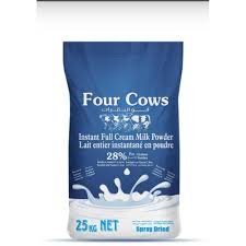 Four Cows Full Cream Milk Powder 25kg
