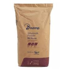 NZMP Wholemilk Powder 25kg Kraft Bag