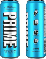 Prime Energy Blue Raspberry 355ml