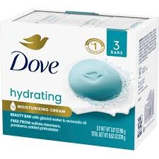 Dove Hydrating Beauty Bar 3-Pack