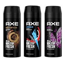 AXE 3-Pack Dark Temptation Adrenaline Excite