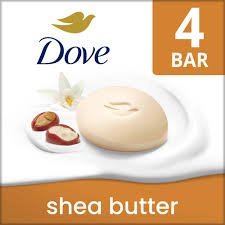 Dove Shea Butter Beauty Bar 4-Pack