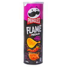 Pringles Flame Medium Chilli 160g