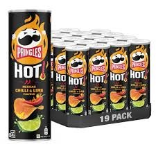 Pringles Hot! Mexican Chilli & Lime 19-Pack