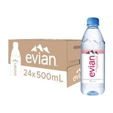 Evian Natural Water 24×500ml Case